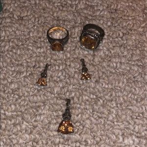 Citrine jewelry